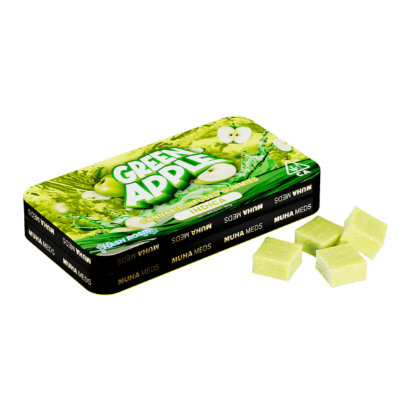 GREEN APPLE HASH ROSIN GUMMIES