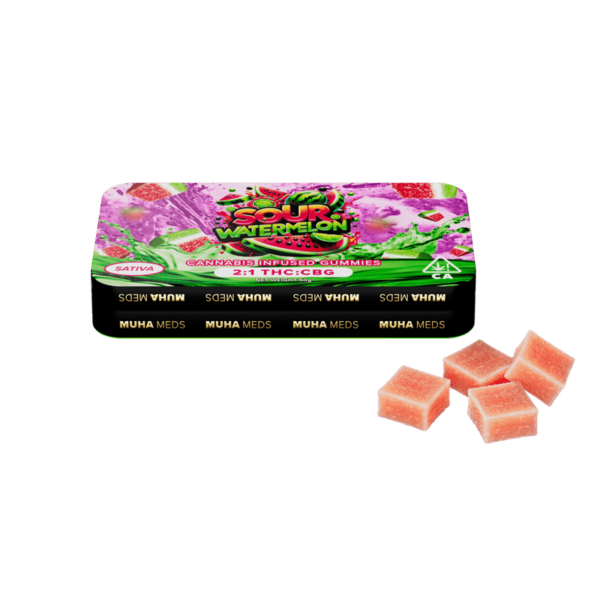 SOUR WATERMELON CBG GUMMIES