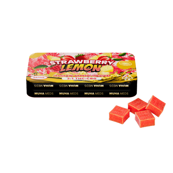 STRAWBERRY LEMON CBG GUMMIES